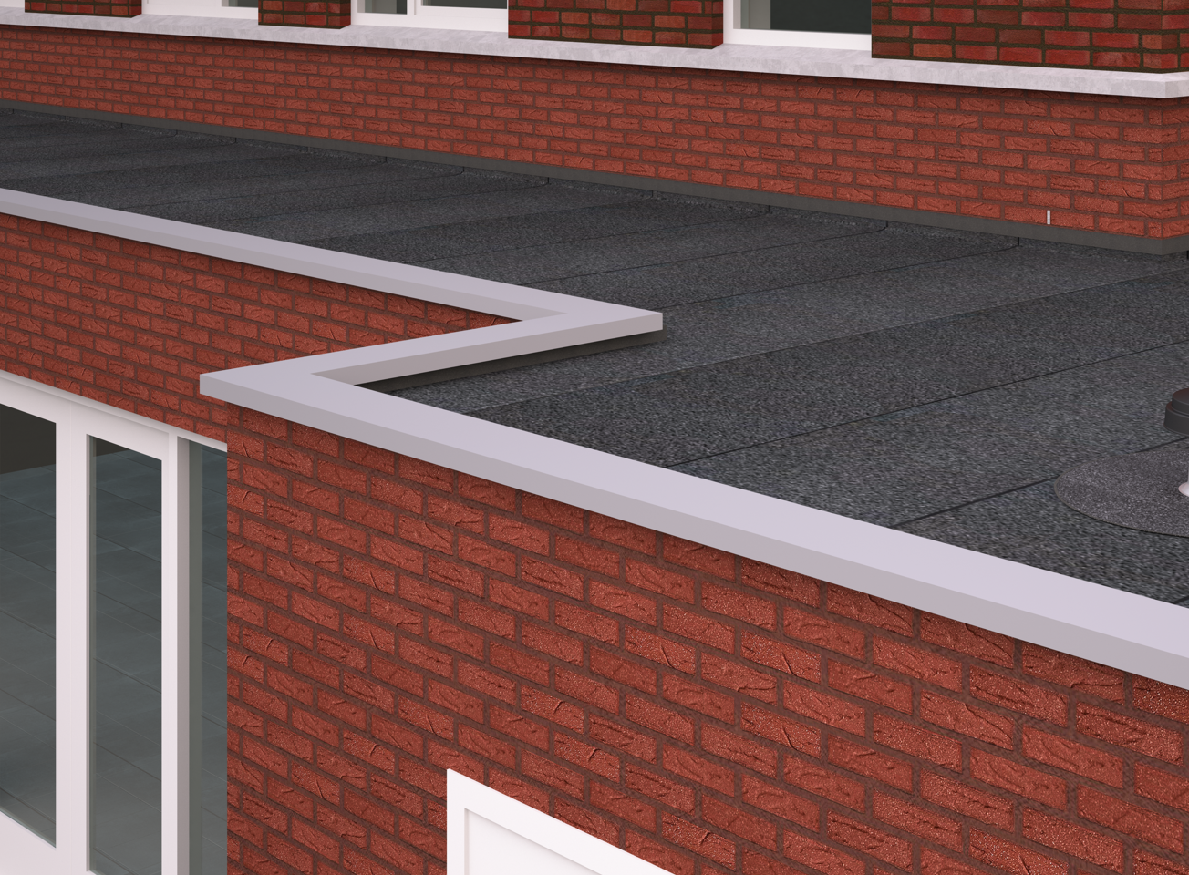 Flat roof