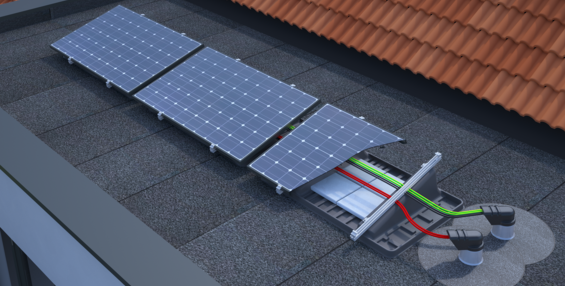 Solar mounting materials system